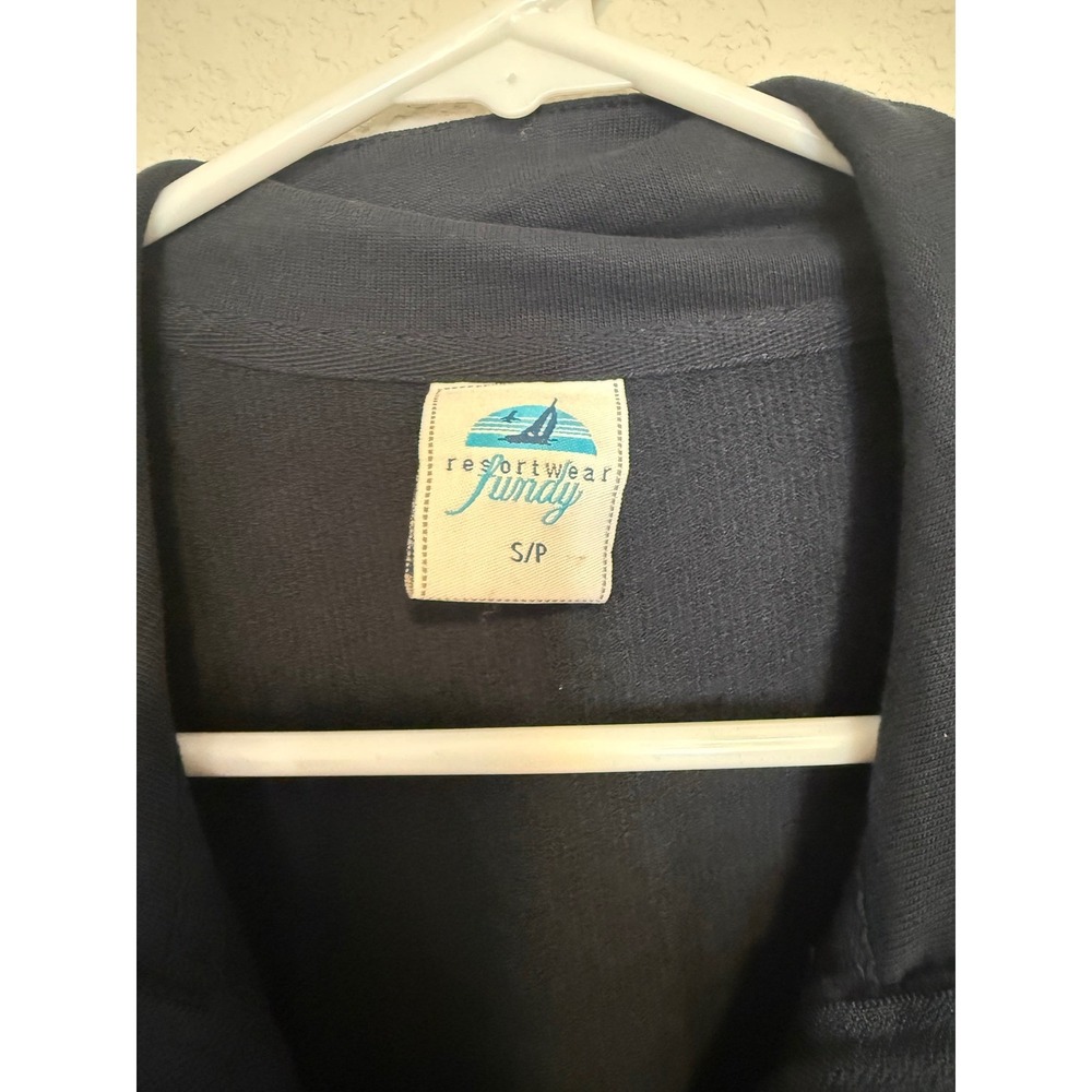 Resortwear Jundy Marshfield Massachusetts Anchor Pullover S P Navy Blue - Picture 5 of 6